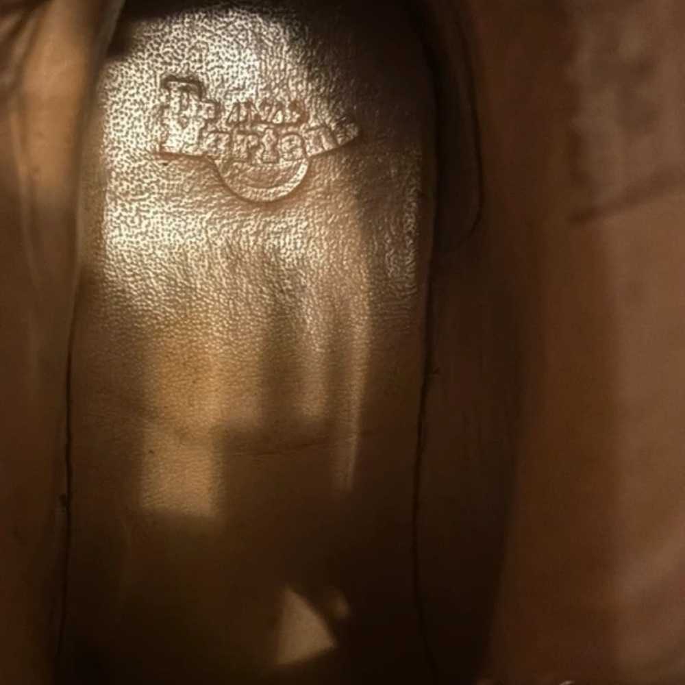 Dr. Martens Dark Brown Leather Ankle Boots - Picture 7 of 8